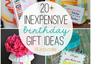 Inexpensive Birthday Gift Ideas for Her Inexpensive Birthday Gift Ideas