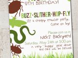 Insect Birthday Party Invitations Bug Birthday Creepy Crawler Invitation Diy Printable