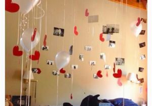 Intimate Birthday Ideas for Him Ballon Decoration Surprise for Him Love Welcome