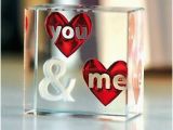 Intimate Birthday Ideas for Him Spaceform You Me Glass Romantic Love Gift Ideas for Her