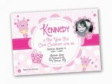 Invitation Card for 1 Year Old Birthday Girl 1 Year Old Girl Birthday Invitation Giraffe theme Design