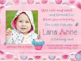 Invitation Card for 1 Year Old Birthday Girl One Year Old Birthday Party Invitations Ideas Free