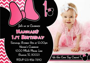 Invitation Card for 1 Year Old Birthday Girl One Year Old Birthday Party Invitations Oxsvitation Com