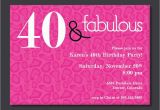 Invitation Cards for 40th Birthday Party 40th Birthday Free Printable Invitation Template
