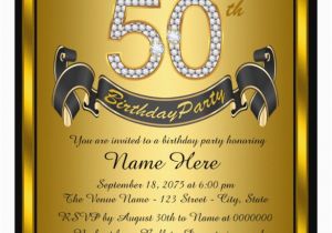 Invitation Cards for 50th Birthday Party 14 50th Birthday Invitations Free Psd Ai Vector Eps