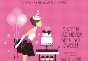 Invitation Cards for Sweet 16 Birthday Birthday Party Sweet 16 Birthday Invitations Templates