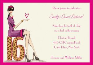 Invitation Cards for Sweet 16 Birthday Free Sweet 16 Invitation Templates 1st In Wedding