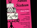 Invitation Cards for Sweet 16 Birthday Sweet 16 Invitation Quotes Quotesgram