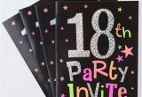 Invitation for 18th Birthday Party 18th Birthday Party Invitation Cards Pack Of 10 Only 1 49