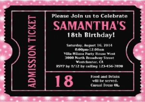 Invitation for 18th Birthday Party Birthday Invitations 365greetings Com