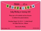 Invitation for A Surprise Birthday Party Surprise Party Invitation Template Best Template Collection