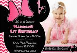 Invitation for One Year Old Birthday Party One Year Old Birthday Party Invitations Oxsvitation Com