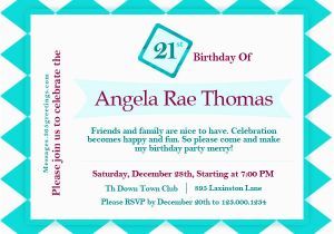 Invitation Messages for Birthday Party 21st Birthday Invitations 365greetings Com