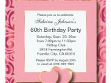 Invitation to A Birthday Party Text 60th Birthday Party Diy Text Invitation Zazzle