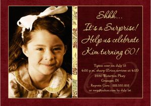 Invitation Wording for 60th Birthday Party 60th Surprise Birthday Party Invitations Drevio