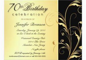 Invitation Wording for 70th Birthday Surprise Party 70th Birthday Surprise Party Invitations Zazzle