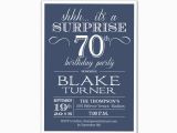 Invitation Wording for 70th Birthday Surprise Party Surprise 70th Birthday Invitation 80th 90th Any Age