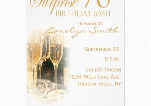 Invitation Wording for 70th Birthday Surprise Party Surprise 70th Birthday Party Invitations 13 Cm X 18 Cm