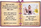 Invitation Wording for Baptism and Birthday Birthday and Baptism Invitations First Birthday and
