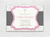 Invitation Wording for Baptism and Birthday Birthday Invitations 1st Birthday Baptism Invitations