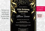 Invitations 60th Birthday Celebration 60th Birthday Invitation 60th Birthday Party Invitation 60th
