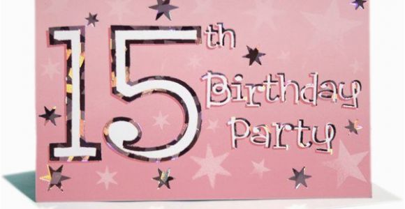 Invitations for 15 Birthday Party 15th Birthday Party Invitations A Birthday Cake