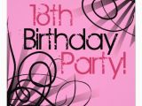 Invitations for 18th Birthday Party 18th Birthday Party Invitations 5 25 Quot Square Invitation