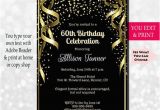 Invitations for 60 Birthday Party 60th Birthday Invitation 60th Birthday Party Invitation 60th