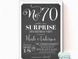 Invitations for 70th Birthday Party Templates 70th Birthday Party Invitations A Birthday Cake