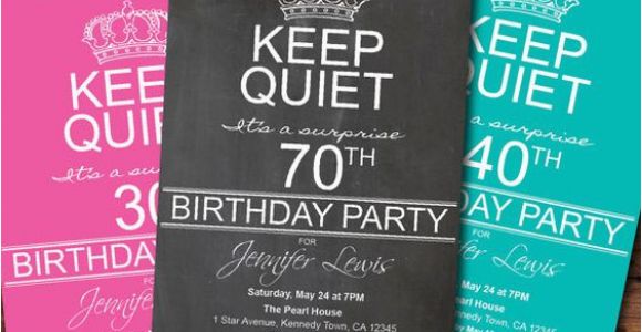 Invitations for 70th Birthday Party Templates 8 70th Birthday Party Invitations for Your Ideas