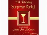 Invitations for 70th Birthday Surprise Party Custom 70th Birthday Surprise Party Invitations 5 Quot X 7