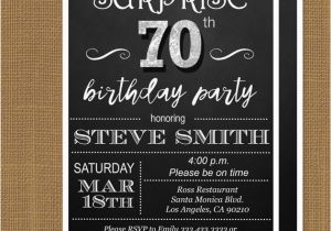 Invitations for 70th Birthday Surprise Party Surprise 70 Birthday Party Invitations Surprise 70th Birthday