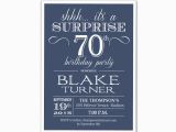 Invitations for 70th Birthday Surprise Party Surprise 70th Birthday Invitation 80th 90th Any Age