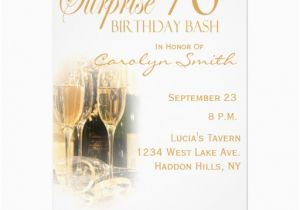 Invitations for 70th Birthday Surprise Party Surprise 70th Birthday Party Invitations 13 Cm X 18 Cm