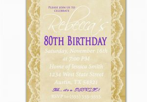 Invitations for 80th Birthday Surprise Party 80th Birthday Invitation Surprise Party Invite by