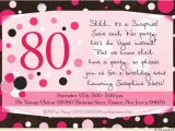 Invitations for 80th Birthday Surprise Party Surprise Birthday Party Invitations Wording Ideas