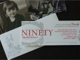 Invitations for 90th Birthday Party 90th Birthday Party Invitation