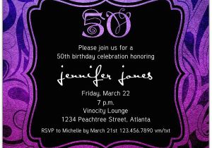 Invitations for A 50th Birthday Party Brilliant Emblem 50th Birthday Party Invitations Paperstyle