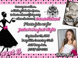 Invitations for A Sweet 16 Birthday Party Birthday Party Sweet 16 Birthday Invitations Templates