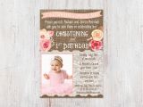 Invitations for Baptism and 1st Birthday together Christening and 1st Birthday Invitations Bautizo 1er Cumple