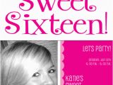 Invitations for Sweet Sixteen Birthday Party Party Invitation Templates Sweet 16 Party Invitations