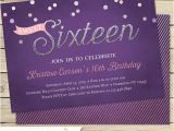 Invitations for Sweet Sixteen Birthday Party Sweet 16 Birthday Invitation Sweet Sixteen Birthday