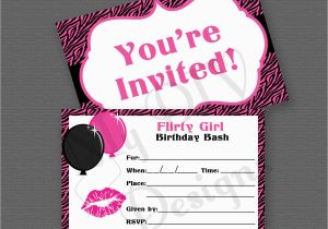 Invitations for Teenage Girl Birthday Party Birthday Invitation Blank Invitation Cards Superb