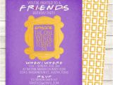 Inviting Friends for Birthday Party Friends Tv Show Shower Invitation Bridal Shower Birthday