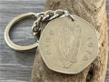 Irish Birthday Gifts for Him 38th Birthday Gift for Him 1979 Irish Coin Keychain St