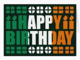 Irish Happy Birthday Meme Ireland Flag Birthday Card Zazzle