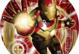 Iron Man Birthday Decorations Iron Man 3 Cake Icing Image This Party Started