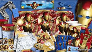 Iron Man Birthday Party Decorations Iron Man 3 Party Supplies Ideas Accessories Decorations