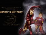 Iron Man Birthday Party Invitations Iron Man Birthday Invitations Best Party Ideas