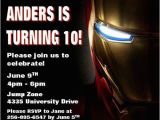 Iron Man Birthday Party Invitations Iron Man Birthday Invitations Ideas Bagvania Free